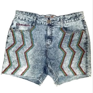 Rainbow Design Truth Be Told Shorts Women Size 16